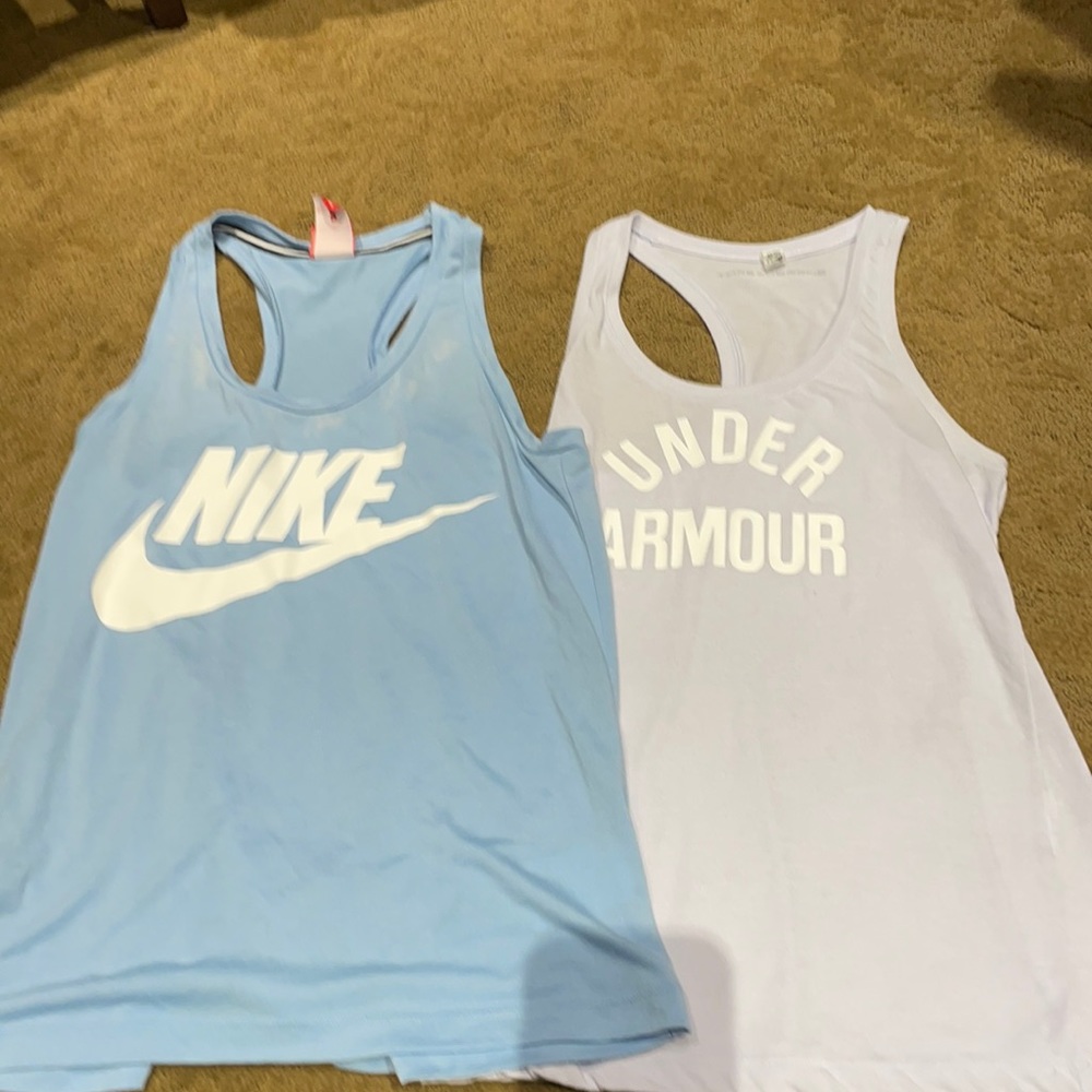 Nike/Under Armour tank tops